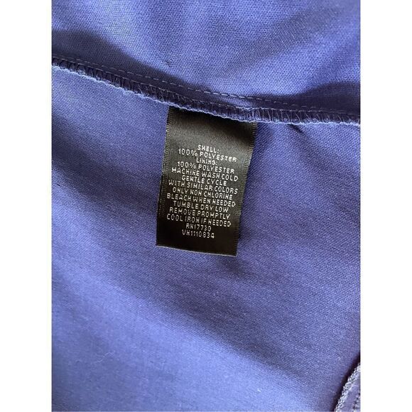 Mossimo Blue & Green Watercolor Chiffon Sleeveless Maxi Dress With Slip S - Picture 5 of 8